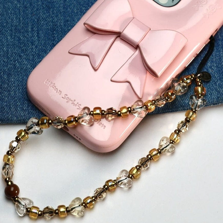 String Ting London Wristlet Phone Strap The Golden Child Wristlet Phone Strap