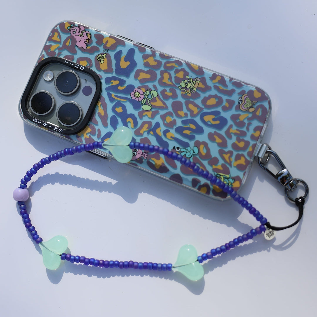 String Ting London Wristlet Phone Strap Violet Crush Wristlet Phone Strap