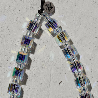 The Drip Ting Crystal Wristlet Phone Strap - String Ting London