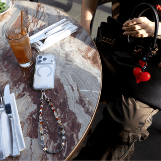 The Light Catcher Drip Wristlet Phone Chain - String Ting London