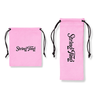 Travel Pouch Faux Suede - String Ting London