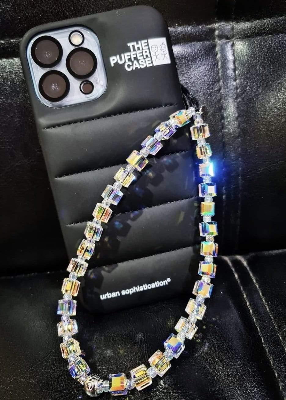 Drip Ting Crystal Wristlet Phone Strap – String Ting London