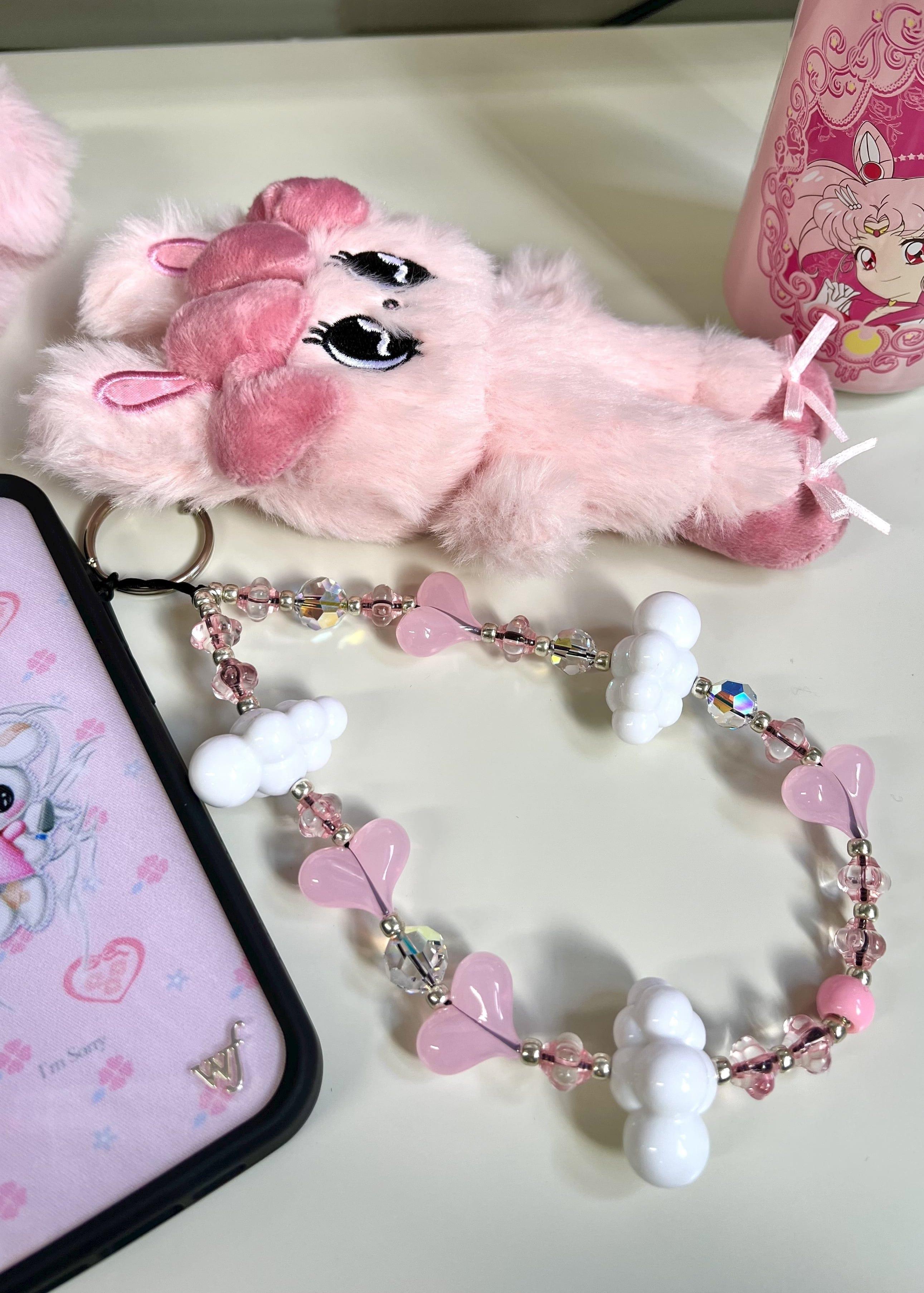 Kawaii in the Sky Wristlet Phone Strap – String Ting London