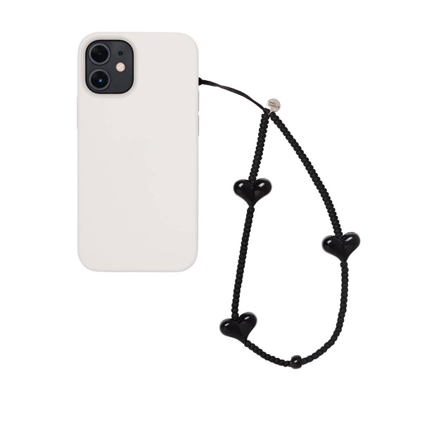 Midnight Request Line Wristlet Phone Strap – String Ting London