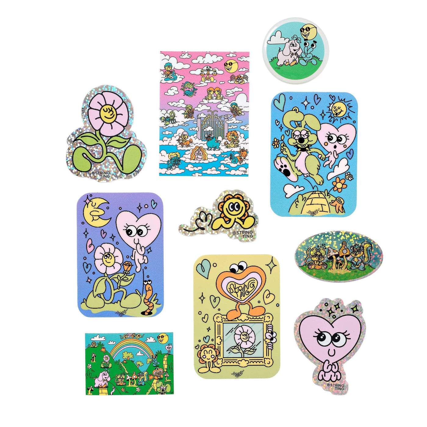 String Ting Sticker Pack - String Ting London