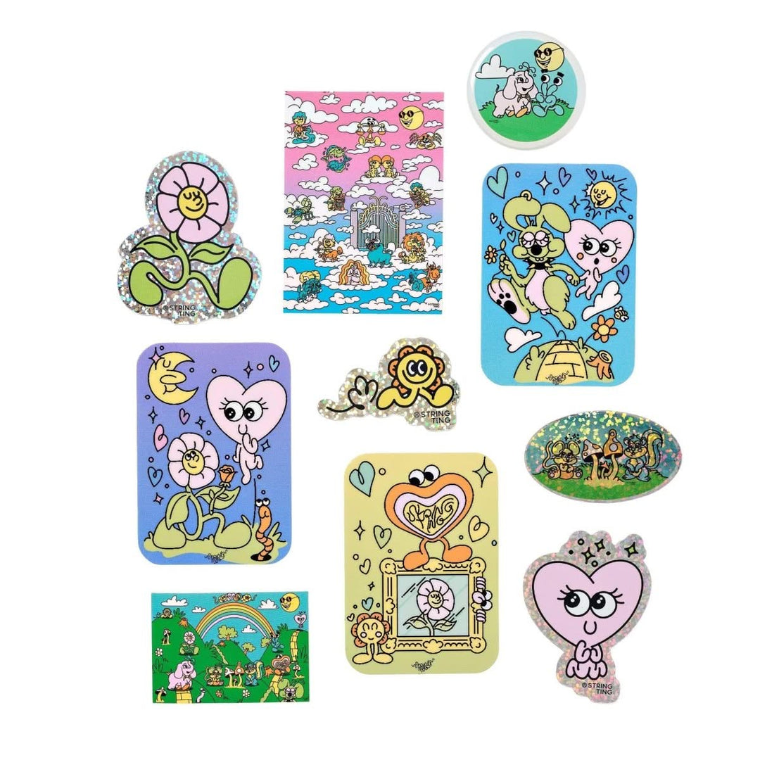 String Ting Sticker Pack - String Ting London