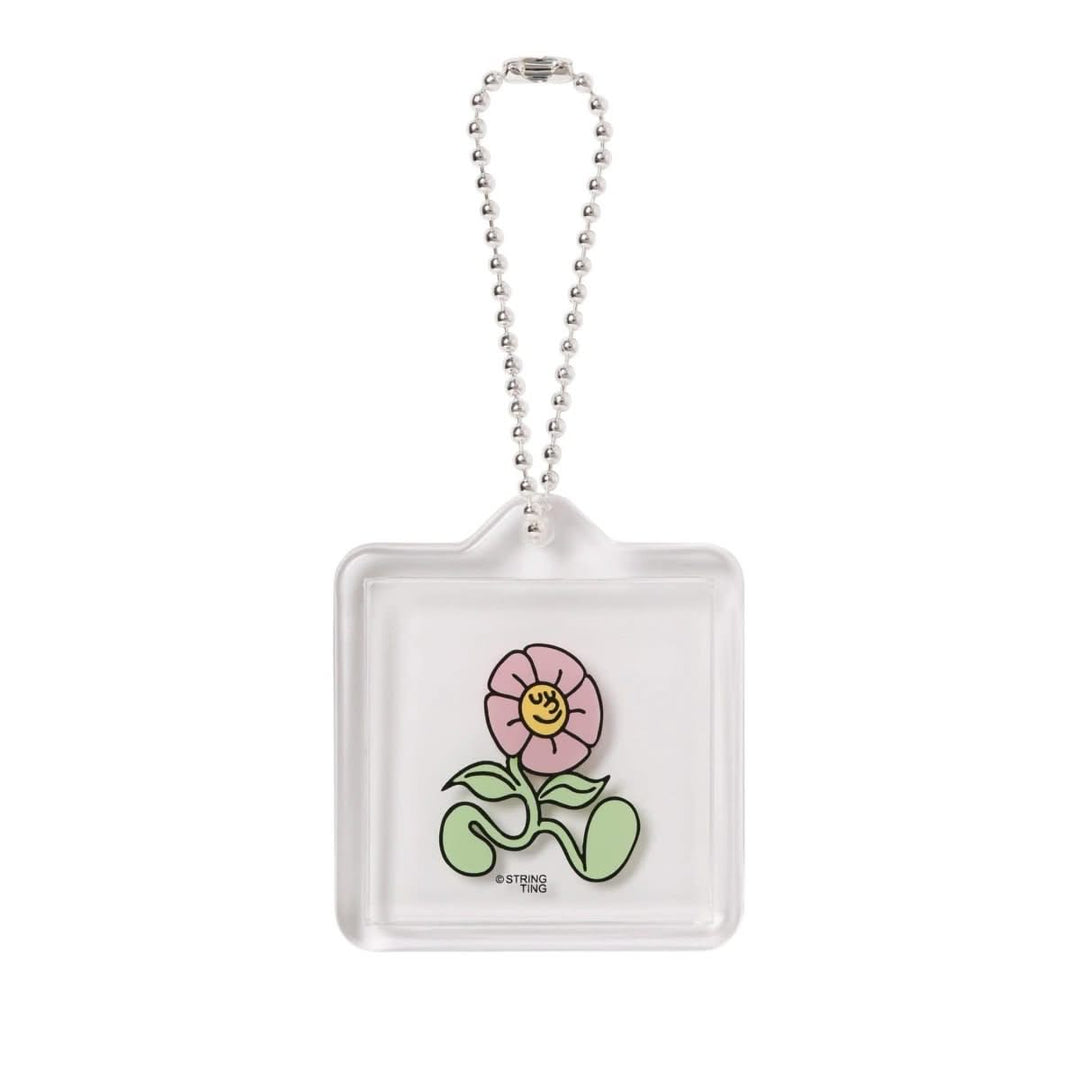 Walking Flower Hangtag / Keychain - String Ting London